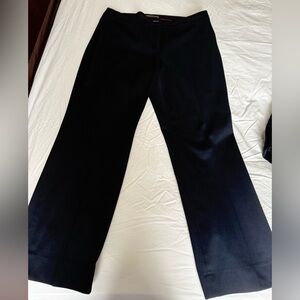 Melanie Lyne Navy Blue Tailored Pants Size 12 Work Office Career